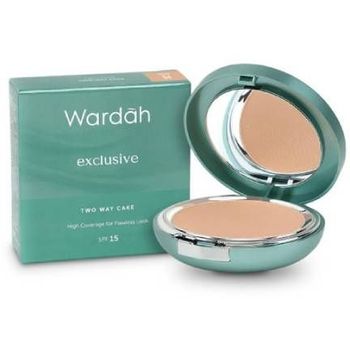 Wardah Exclusive Two Way Cake 01 Sheer Pink 12g