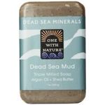 One With Nature Dead Sea Spa Natural Soap Bar Mud 200g
