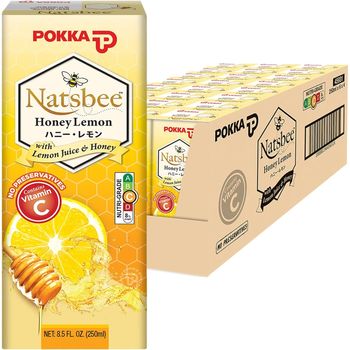 Pokka Natsbee Honey Lemon, 24 x 250ml