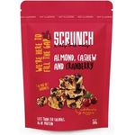 Scrunch Almond Cashew And Cranberry Bar 200g