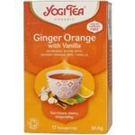 Yogi Tea Ginger Orange with Vanilla 17 Tea Bags
