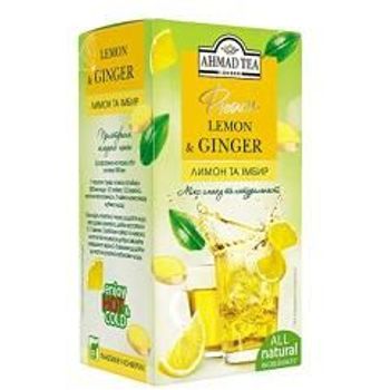 Ahmad Tea Herbs Lemon And Ginger 20 Bags