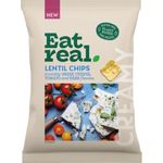 Eat Real Lentil Chips Greek Cheese Tomato & Herb 95g