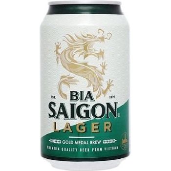 Saigon Bia Lager lon 330ml