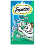Temptations Creamy Purrrr-ee Cat Treats Maguro and Scallop Flavors 48g