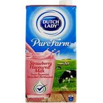 Dutch Lady Uht Strawberry Flavoured Milk 1L