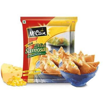 McCain Mini Samosa Cheese Corn 240g