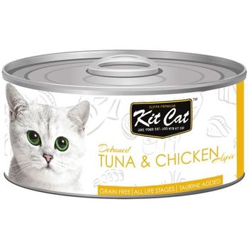 Kit Cat Toppers Tuna And Chicken Wet Food For Cats 80g
