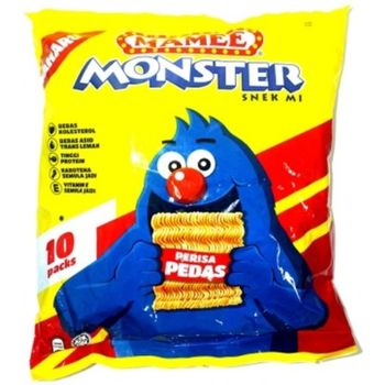 Mamee Monster Snek Mi Hot Spicy 8x25g