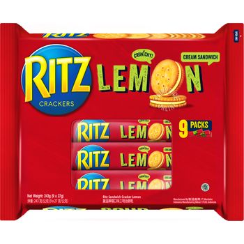 Ritz Kraft Crackers Lemon