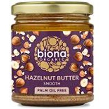 Biona Organic Hazelnut Butter 170g pack Of 3