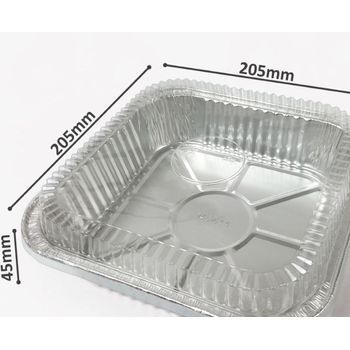 Square Tray 205 x 205 x 45mm