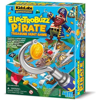 4M Kidzlabs Gamemaker Electrobuzz Pirate Treasure Hunt