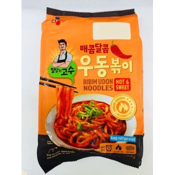 CJ Bibim Original Udon Noodles Hot And Sweet 504.4g
