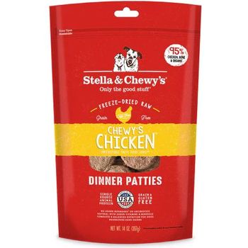 Stella & Chewy's Dog Freeze Dried Dinner Patties Chewy's Chicken 397g