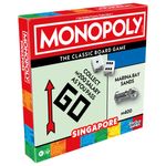 Hasbro Monopoly Classic Refresh Singapore Version