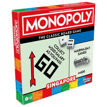 Hasbro Monopoly Classic Refresh Singapore Version