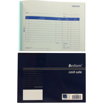 Besform Cash Sale Carbonless 50 Sets x 2