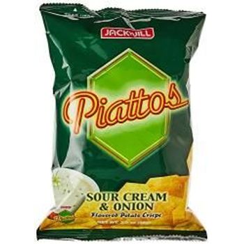Jack 'n Jill Piattos Sour Cream & Onion 85g