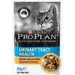 Pro Plan Urinary Tract Health Adult Chicken Gourmet Pouch Wet Cat Food 85g