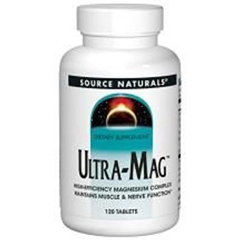 Source Naturals - Mineral, Ultra-Mag (120 tablets) | Exp: 6/28