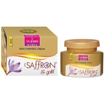 VI-John Women Saffron Cream With Gold Extracts Improves Texture 50g