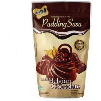 Nutrijell Pudding Susu Belgian Chocolate 130g