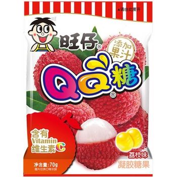 QQ Gummy Candy Lychee Flavour 70g