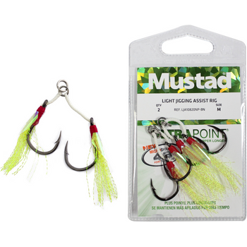 Mustad Jigging Assist Light Rig Hooks