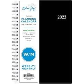 Blue Sky 2023 Weekly And Monthly Planner January December 5 X 8 Flexible Cover Wirebound Enterprise 142095