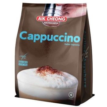 Aik Cheong Microground Cappuccino Cafe Art 12 Sachets 306g