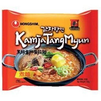 Nongshim Kamja Tang Myun Potato Pork flavor Ramen 120g
