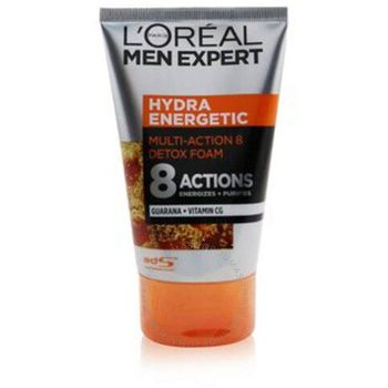 L'Oreal Men's Hydra Energetic Multi-Action 8 Detox Foam 100ml