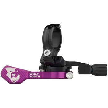 Wolf Tooth ReMote Pro 22.2mm Handlebar Clamp Ultraviolet Purple
