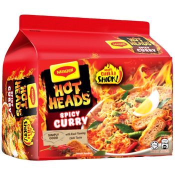 MAGGI 2-MINN EXTRA SPICY CURRY 5X103G