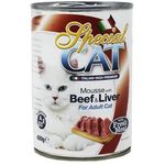 Monge Special Cat Mousse Beef And Liver Cat Food 400g