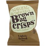 Brown Bag Crisps Lightly Salted 40g