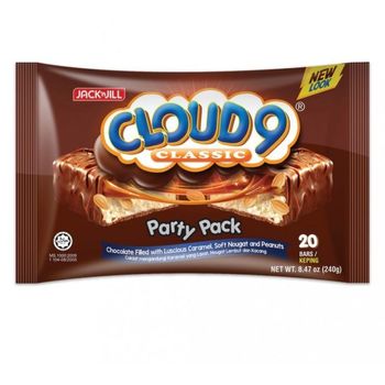 Jack 'n Jill Party Pack Cloud 9 Coklat Klasik 240g