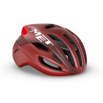 MET Sports Helmet Rivale Mips Red Metallic Glossy Asian FIT Medium