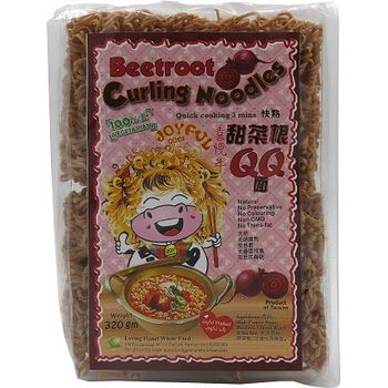 Joyful Cow Beetroot Curly Noodle 320g