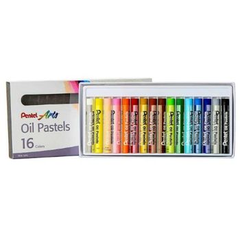 Pentel Arts Oil Pastel 16 Colours PHN-16AS
