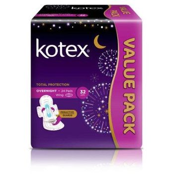 Kotex Proactive Guard Overnite Wing 32 Cm 24 S 238g