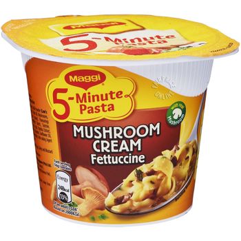 Maggi 5minute Instant Cup Pasta Mushroom Cream Fettuccine
