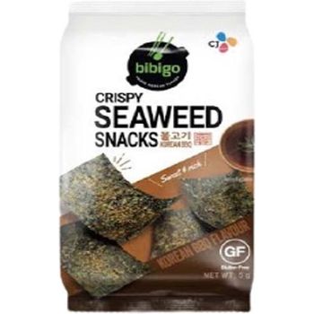 CJ Bibigo Crispy Seaweed Snacks BBQ 5g