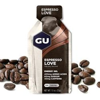 Gu Energy Original Sports Nutrition Energy Gel Espresso Love 24 Count Box