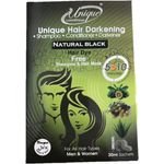 Unique Hair Darkening Shampoo Natural Black 30ml