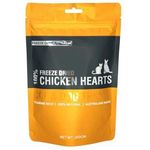 Freeze Dry Australia Chicken Hearts Natural Treats For Cats And Dogs 100g
