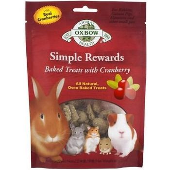 Oxbow Simple Rewards Cranberry Baked Treats 60g
