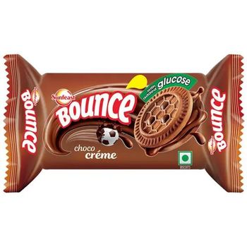 Sunfeast Bounce Biscuits Choco Creme Cookies 30g