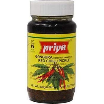 Acar Cili Merah Priya Gongura 300g